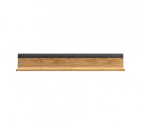 GRACE полка POL140 (Дуб наварра/Графит) в Нягани - nyagan.mebel-tymen.ru | фото