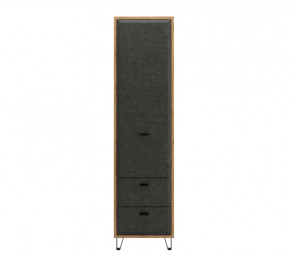 GRACE шкаф REG1D2S (Дуб наварра/Графит) в Нягани - nyagan.mebel-tymen.ru | фото