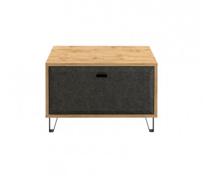 GRACE тумба KOM1K (Дуб наварра/Графит) в Нягани - nyagan.mebel-tymen.ru | фото