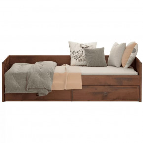 ИНДИАНА кровать JLOZ1S 90 (Дуб саттер) в Нягани - nyagan.mebel-tymen.ru | фото