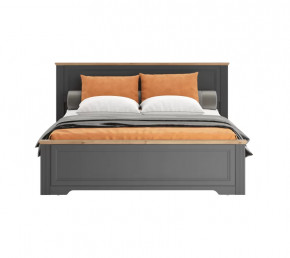 JASMIN кровать LOZ160х200 (Графит/ Дуб артизан ) в Нягани - nyagan.mebel-tymen.ru | фото