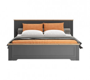 JASMIN кровать LOZ180х200 (Графит/ Дуб артизан ) в Нягани - nyagan.mebel-tymen.ru | фото