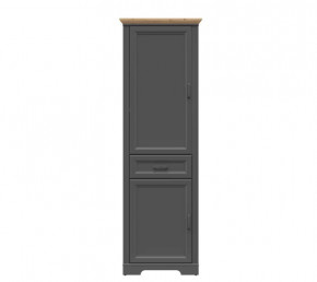 JASMIN шкаф REG2D1S (Графит/ Дуб артизан) в Нягани - nyagan.mebel-tymen.ru | фото