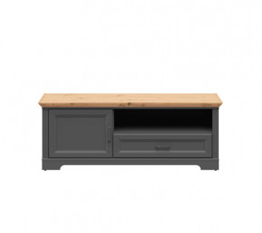 JASMIN тумба RTV1D1S (Графит/ Дуб артизан) в Нягани - nyagan.mebel-tymen.ru | фото