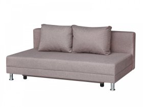 Диван Комфорт Лайт без подлокотников 2 подушки латте в Нягани - nyagan.mebel-tymen.ru | фото