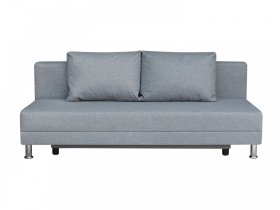 Диван Комфорт Лайт без подлокотников 2 подушки грей в Нягани - nyagan.mebel-tymen.ru | фото