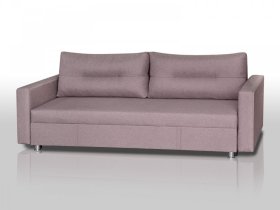 Диван Комфорт с прямыми подлокотниками латте в Нягани - nyagan.mebel-tymen.ru | фото