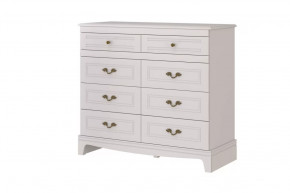 Комод 8 ящиков Лорето Персидский жемчуг/Лак Льняной в Нягани - nyagan.mebel-tymen.ru | фото