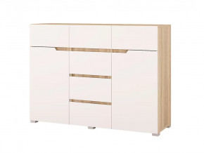 Комод Анталия 1200 Сонома-Белый софт в Нягани - nyagan.mebel-tymen.ru | фото