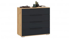 Комод «Джоли» Дуб Крафт золотой, Графит матовый в Нягани - nyagan.mebel-tymen.ru | фото