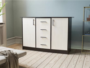 Комод К-2.1 Венге/Дуб молочный (Росток-Мебель) в Нягани - nyagan.mebel-tymen.ru | фото