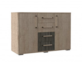 Комод К-3.0 ВЕРСАЛЬ-2 Дуб баррик/Ясень анкор/Белый в Нягани - nyagan.mebel-tymen.ru | фото