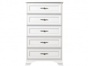 Комод Kentaki S320-KOM5S белый в Нягани - nyagan.mebel-tymen.ru | фото