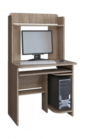 Компьютерный стол КЛ №5.5 Дуб баррик в Нягани - nyagan.mebel-tymen.ru | фото
