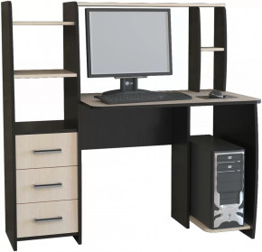 Компьютерный стол КЛ №6.3 Венге/Дуб молочный в Нягани - nyagan.mebel-tymen.ru | фото
