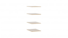 Комплект полок Яблоня Беллуно в Нягани - nyagan.mebel-tymen.ru | фото