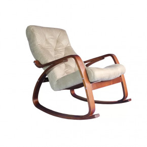 Кресло качалка Гранд замша Legion mocca в Нягани - nyagan.mebel-tymen.ru | фото