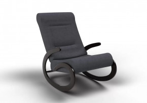 Кресло-качалка Мальта ткань графит в Нягани - nyagan.mebel-tymen.ru | фото