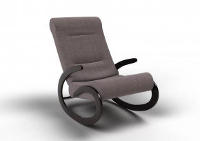 Кресло-качалка Мальта ткань какао в Нягани - nyagan.mebel-tymen.ru | фото