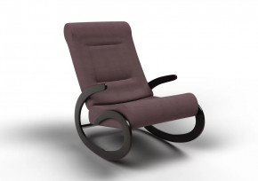 Кресло-качалка Мальта ткань кофе с молоком в Нягани - nyagan.mebel-tymen.ru | фото