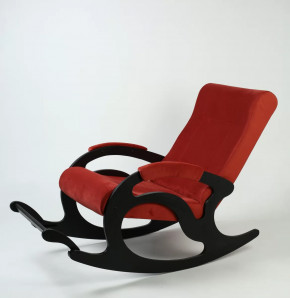 Кресло-качалка Тироль ткань-Терракот в Нягани - nyagan.mebel-tymen.ru | фото