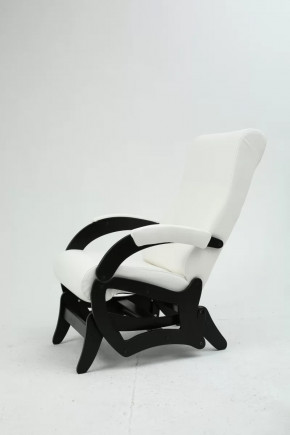 Кресло маятниковое Амелия экокожа Крем в Нягани - nyagan.mebel-tymen.ru | фото