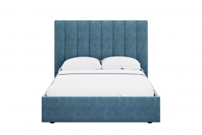 Кровать 1400 Ингрид 312 Велюр Галакси лайт 22 в Нягани - nyagan.mebel-tymen.ru | фото