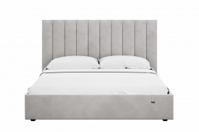 Кровать 1800 Ингрид 312 Велюр Ультра Смог в Нягани - nyagan.mebel-tymen.ru | фото