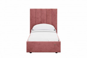 Кровать 900 Ингрид 312 Велюр Ультра коралл в Нягани - nyagan.mebel-tymen.ru | фото