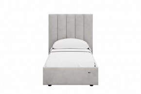 Кровать 900 Ингрид 312 Велюр Ультра Смог в Нягани - nyagan.mebel-tymen.ru | фото