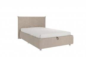 Кровать с основанием Бест 120х200 см капучино (велюр) в Нягани - nyagan.mebel-tymen.ru | фото