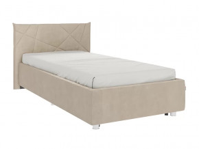 Кровать (каркас) Бест 90х200 см капучино (велюр) в Нягани - nyagan.mebel-tymen.ru | фото