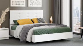 Кровать «Бетта» Тип 3 Белый снег, Белый в Нягани - nyagan.mebel-tymen.ru | фото