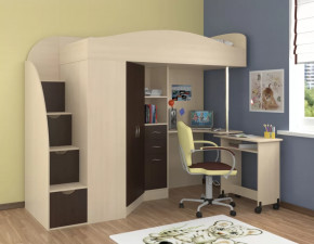 Кровать-чердак Теремок-1 Гранд в Нягани - nyagan.mebel-tymen.ru | фото