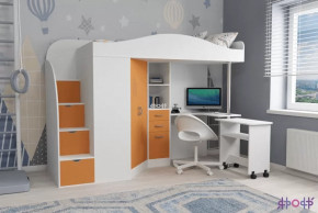 Кровать-чердак Юниор 4 Ярофф в Нягани - nyagan.mebel-tymen.ru | фото