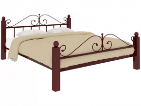 Кровать Диана Lux plus коричневая в Нягани - nyagan.mebel-tymen.ru | фото