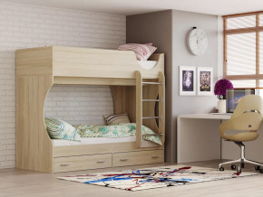 Кровать двухъярусная Д2 в Нягани - nyagan.mebel-tymen.ru | фото