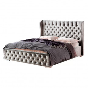 Кровать Франческа 1,4м под подъемный механизм Графит в Нягани - nyagan.mebel-tymen.ru | фото