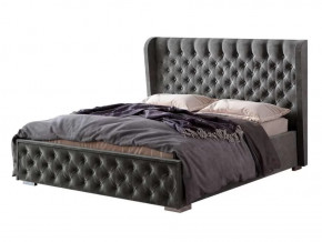 Кровать Франческа 1,6м под подъемный механизм Графит темный в Нягани - nyagan.mebel-tymen.ru | фото