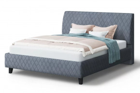 Кровать Хилтон, 2000*1400 мм, серый в Нягани - nyagan.mebel-tymen.ru | фото