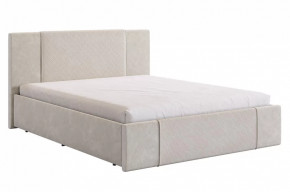Кровать (каркас) Хлоя 160х200 см крем (велюр) в Нягани - nyagan.mebel-tymen.ru | фото