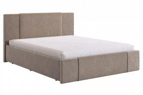 Кровать (каркас) Хлоя 160х200 см латте (велюр) в Нягани - nyagan.mebel-tymen.ru | фото