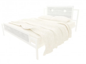 Кровать Инесса Plus белая в Нягани - nyagan.mebel-tymen.ru | фото