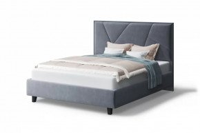 Кровать Ингрид, 1800*2000 мм, на опорах, серый в Нягани - nyagan.mebel-tymen.ru | фото