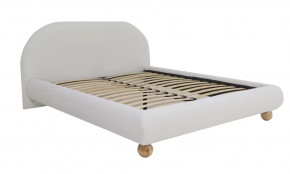 Кровать Кими 1400 в ткани коллекции Ивару № 8 Тедди в Нягани - nyagan.mebel-tymen.ru | фото