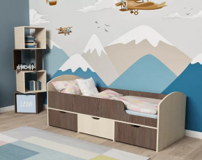 Кровать Малыш Мини Винтерберг, Дуб молочный Ярофф в Нягани - nyagan.mebel-tymen.ru | фото