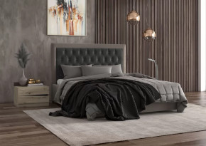 Кровать Мартина с пуговицами 1600 в Нягани - nyagan.mebel-tymen.ru | фото