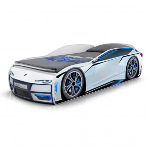 Кровать-машина Little Kiddy с объемным бампером в Нягани - nyagan.mebel-tymen.ru | фото