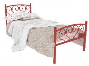Кровать металлическая Ева Plus красная в Нягани - nyagan.mebel-tymen.ru | фото