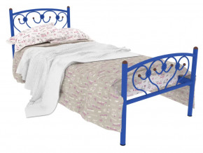 Кровать металлическая Ева Plus синяя в Нягани - nyagan.mebel-tymen.ru | фото